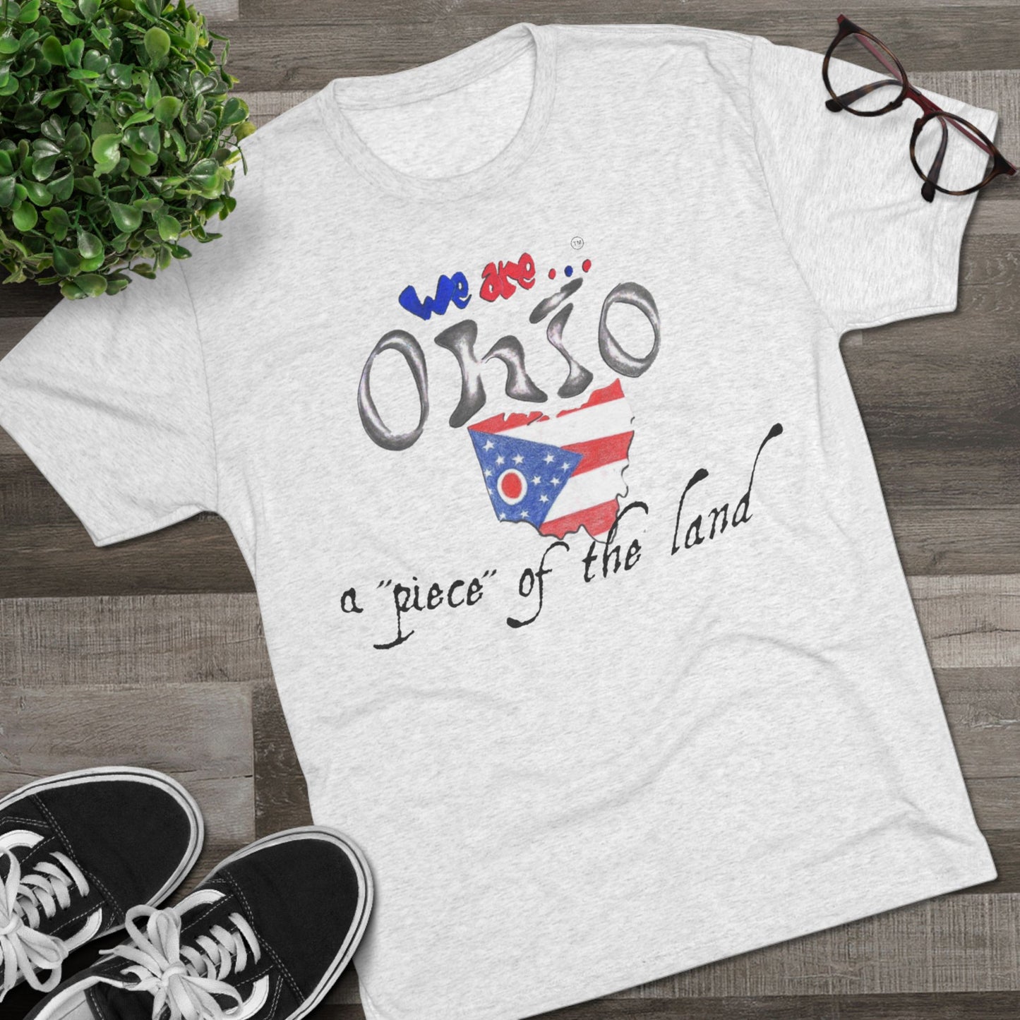 We are... Ohio Unisex Tri-Blend Crew Tee