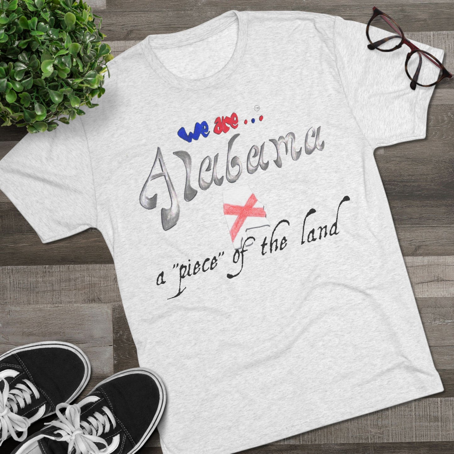 We are... Alabama Unisex Tri-Blend Crew Tee