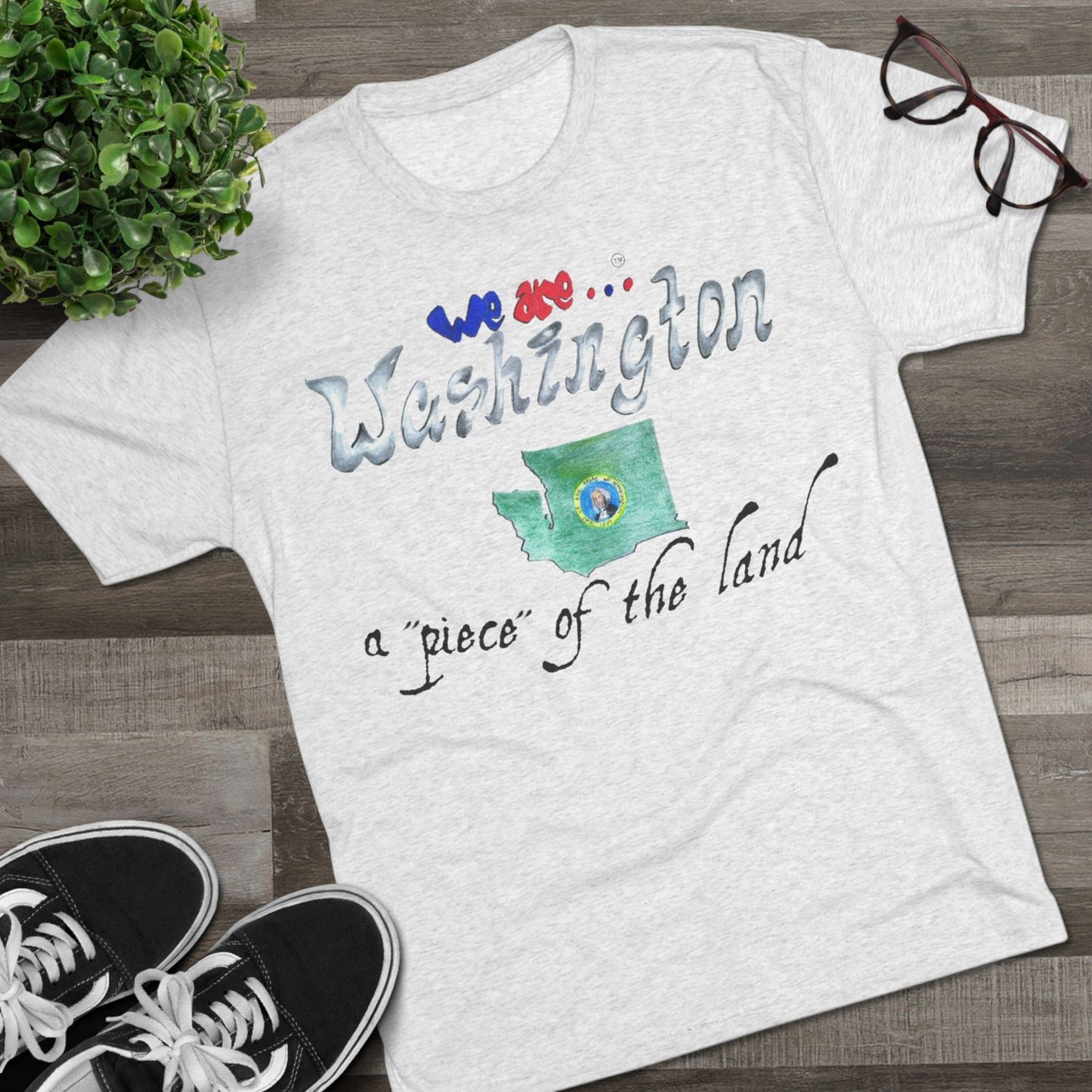 We are... Washington Unisex Tri-Blend Crew Tee