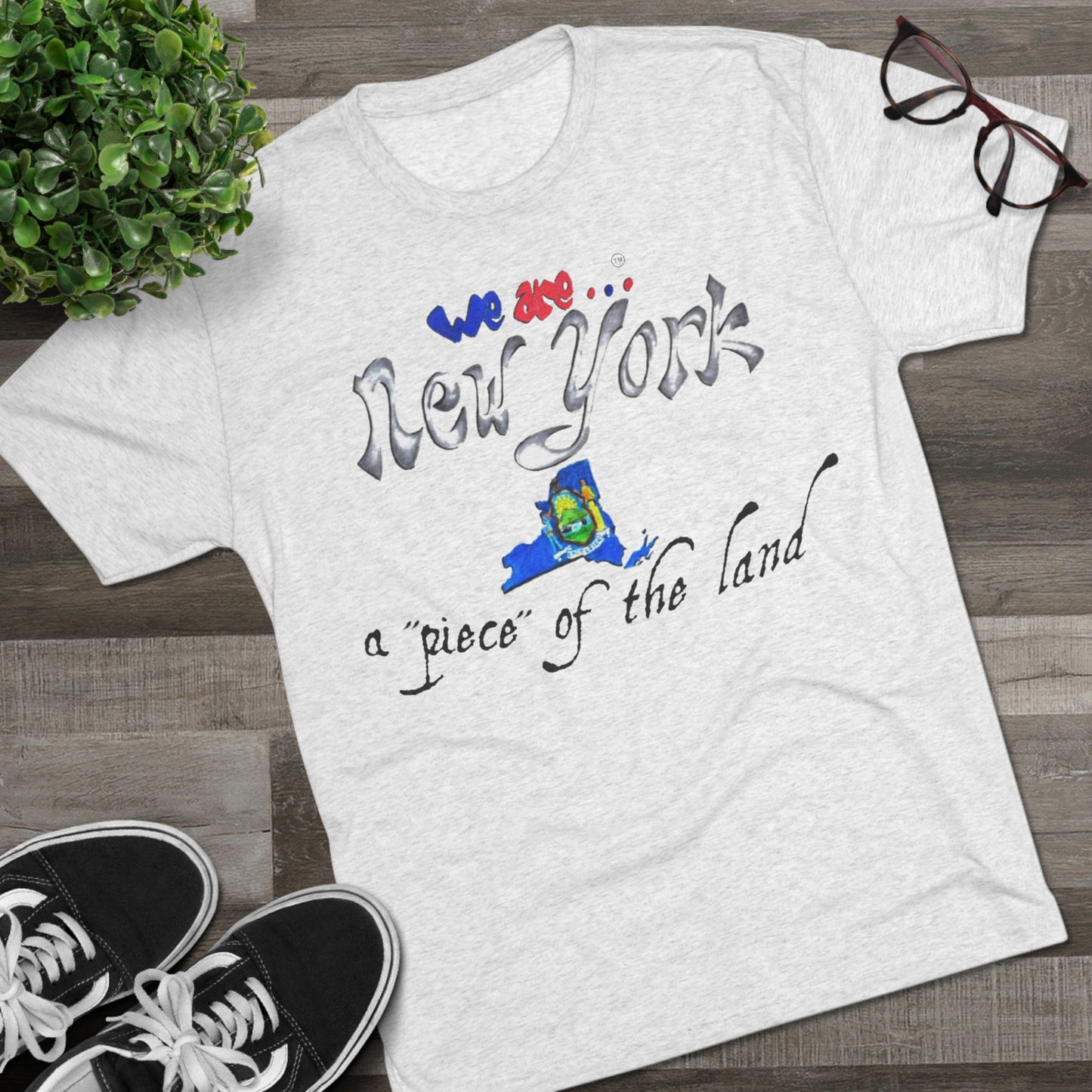 We are... New York Unisex Tri-Blend Crew Tee