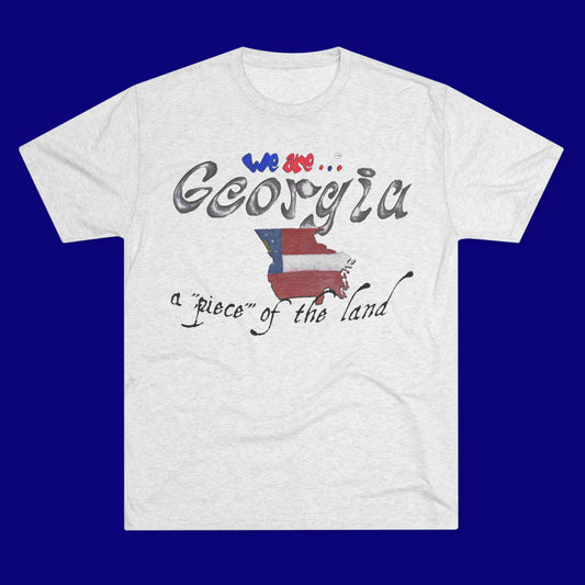 We are... Georgia Unisex Tri-Blend Crew Tee